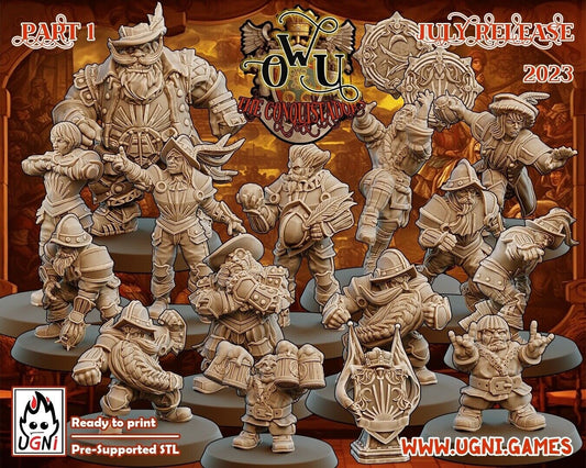 Old World Union / Human Fantasy Football Team - UGNI **New for July 2023* Conquistadors OWU