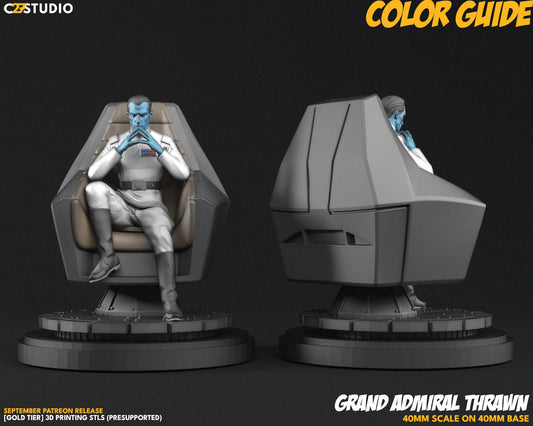 Cad Bane, Sabine Wren, Thrawn Star Wars Legion Shatterpoint compatible C27 Minis