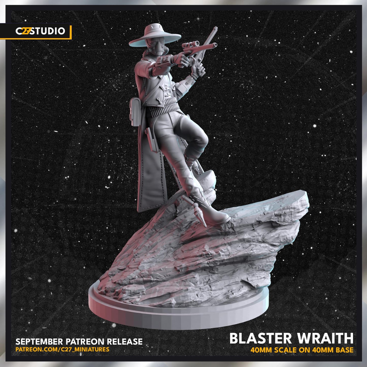 Cad Bane, Sabine Wren, Thrawn Star Wars Legion Shatterpoint compatible C27 Minis