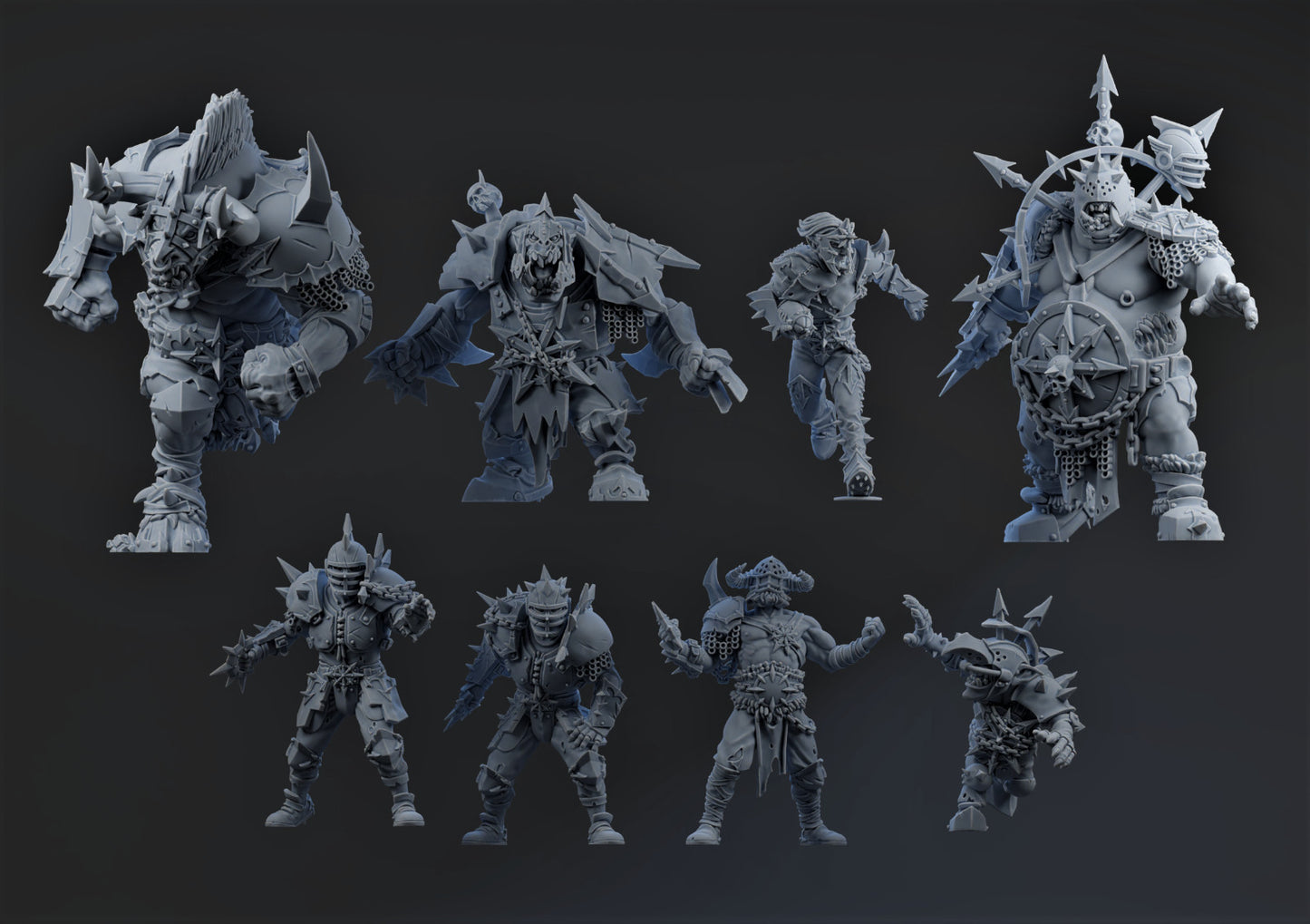 Chaos Renegades (with mutations) Proxy Team Fantasy Football Team - Brutefun