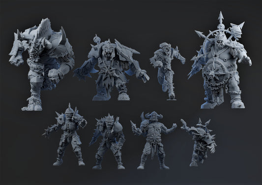 Chaos Renegades (with mutations) Proxy Team Fantasy Football Team - Brutefun