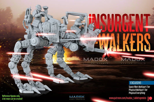 1 Insurgent Walker Star Wars RPG Legion Shatterpoint compatible War Bear