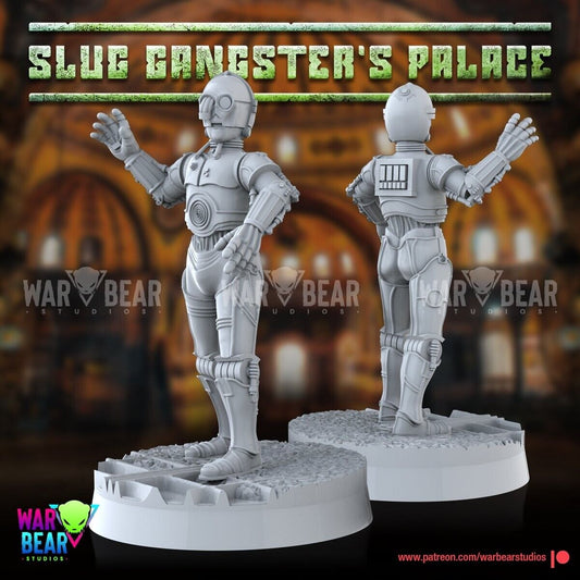 1 Eye Goldenrod C3PO Star Wars RPG Legion Shatterpoint compatible - War Bear