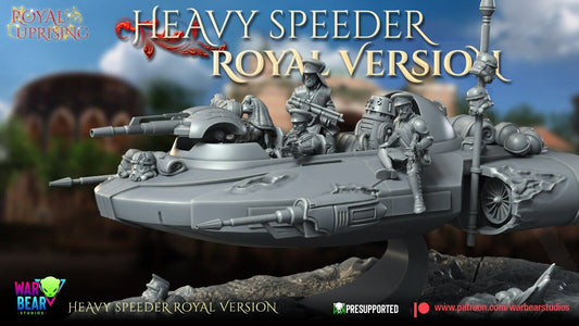 Rebel Heavy Speeder Star Wars RPG Legion Shatterpoint compatible - War Bear