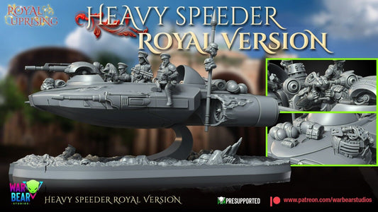 Rebel Heavy Speeder Star Wars RPG Legion Shatterpoint compatible - War Bear