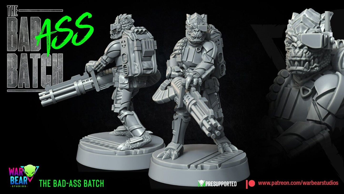7 Bad-Ass Batch Xeno Troop Star Wars RPG Legion Shatterpoint compatible War Bear