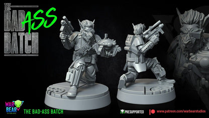 7 Bad-Ass Batch Xeno Troop Star Wars RPG Legion Shatterpoint compatible War Bear