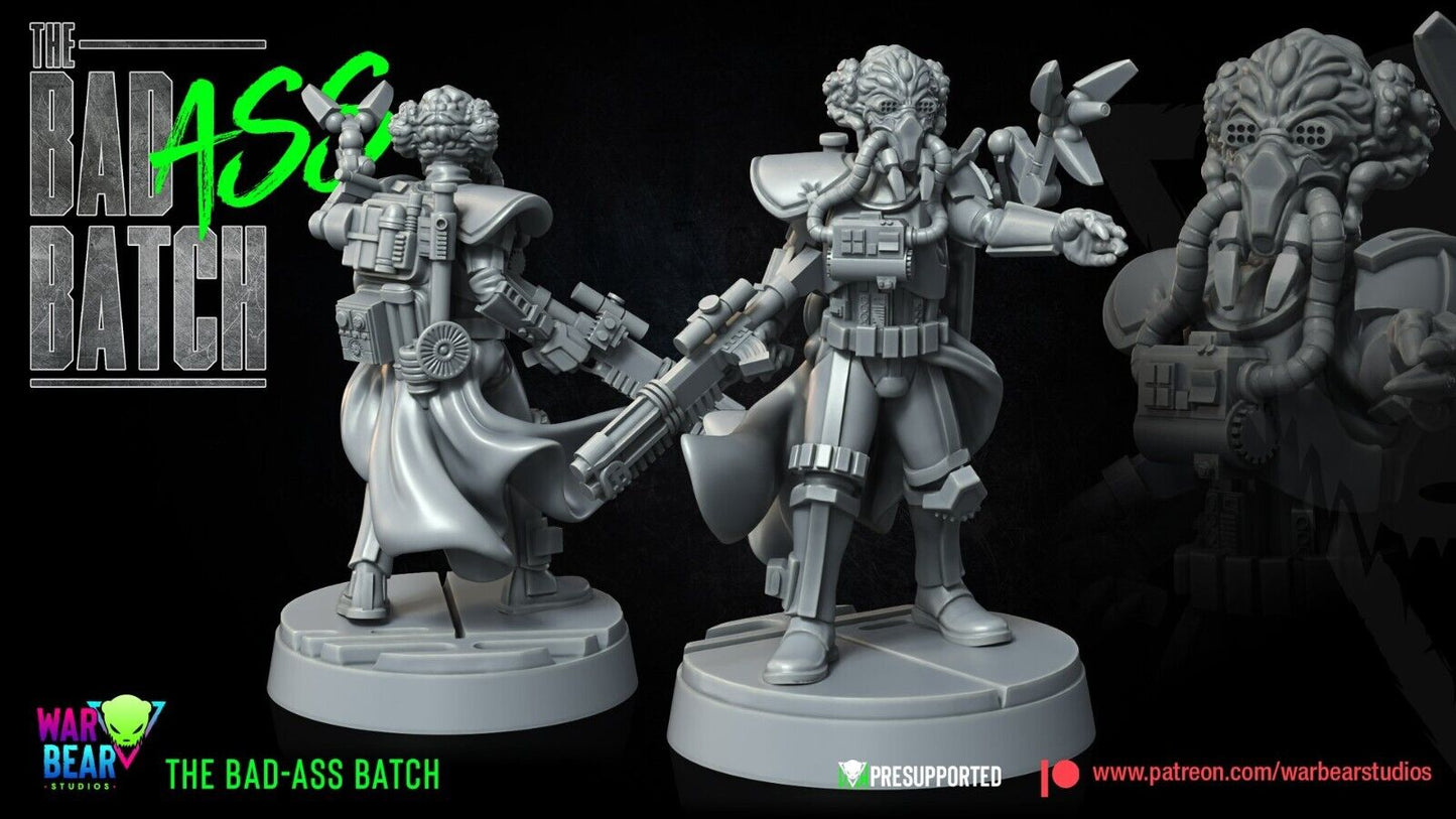 7 Bad-Ass Batch Xeno Troop Star Wars RPG Legion Shatterpoint compatible War Bear