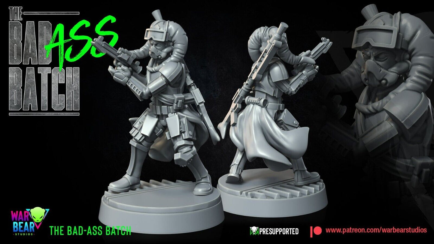 7 Bad-Ass Batch Xeno Troop Star Wars RPG Legion Shatterpoint compatible War Bear