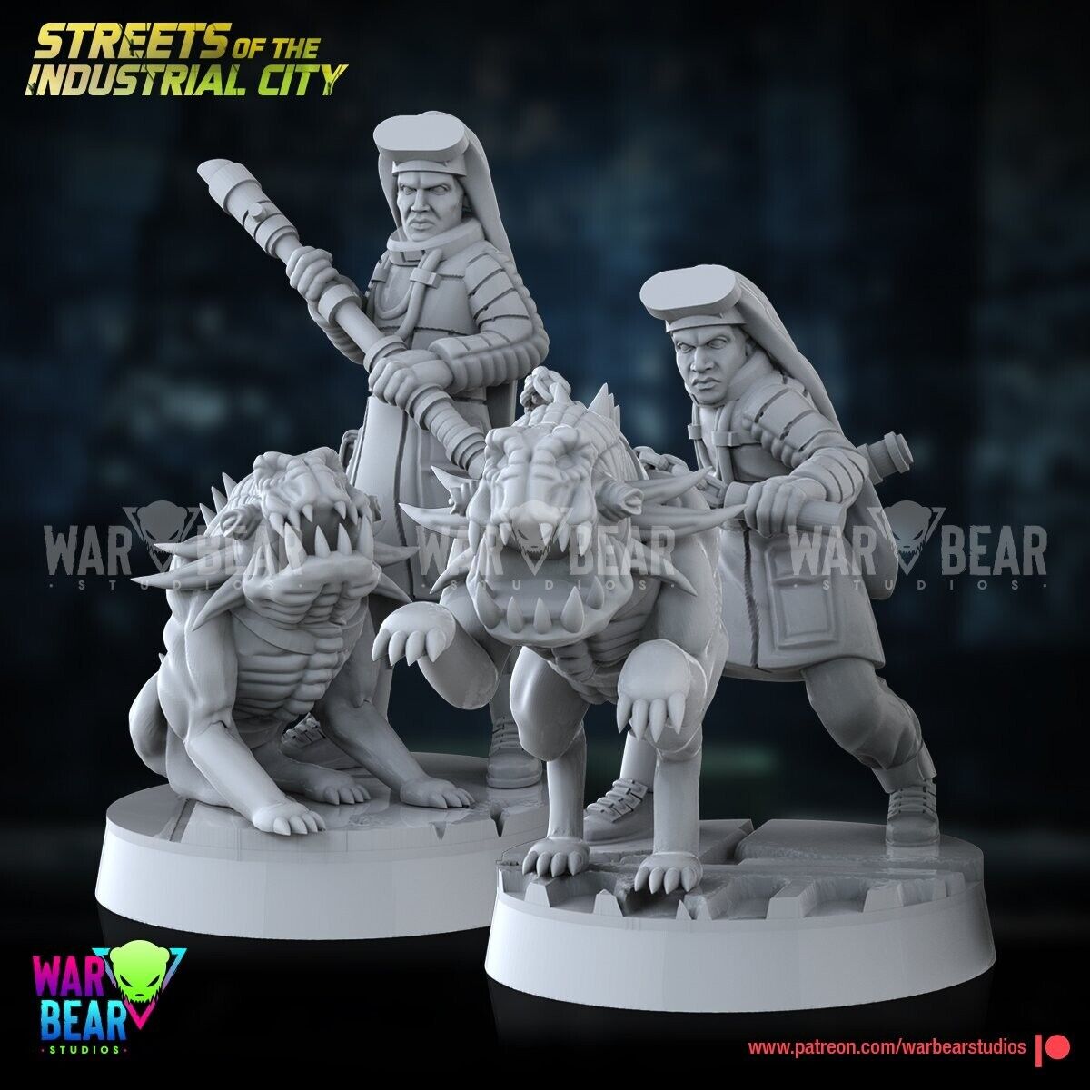 2 Pale Worms Lieutenants Star Wars RPG Legion Shatterpoint compatible - War Bear