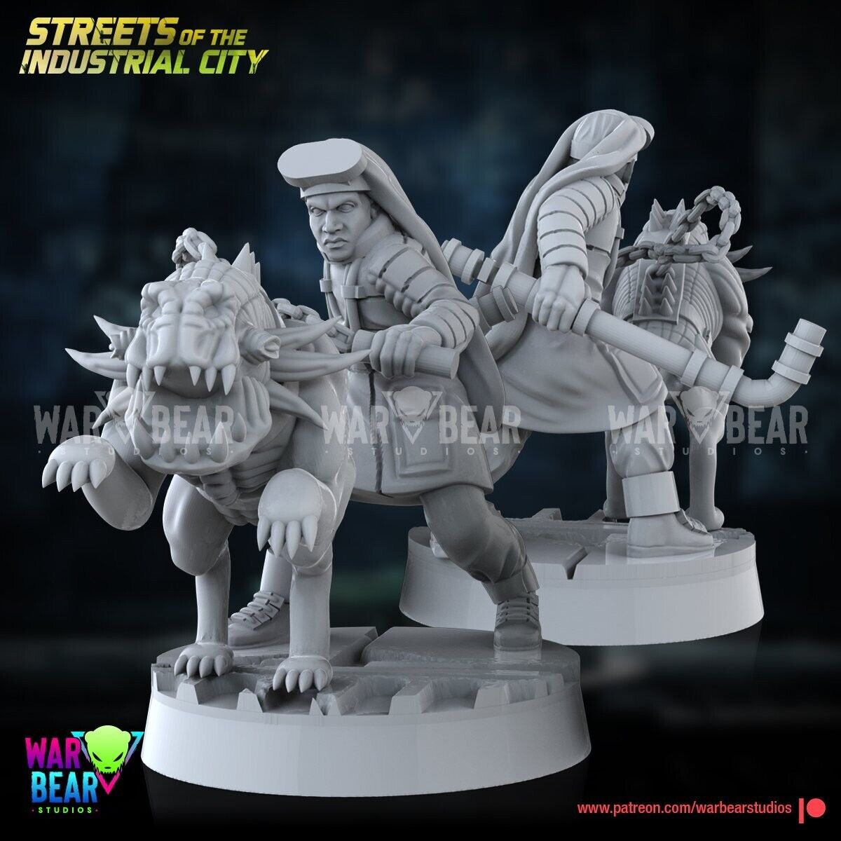 2 Pale Worms Lieutenants Star Wars RPG Legion Shatterpoint compatible - War Bear