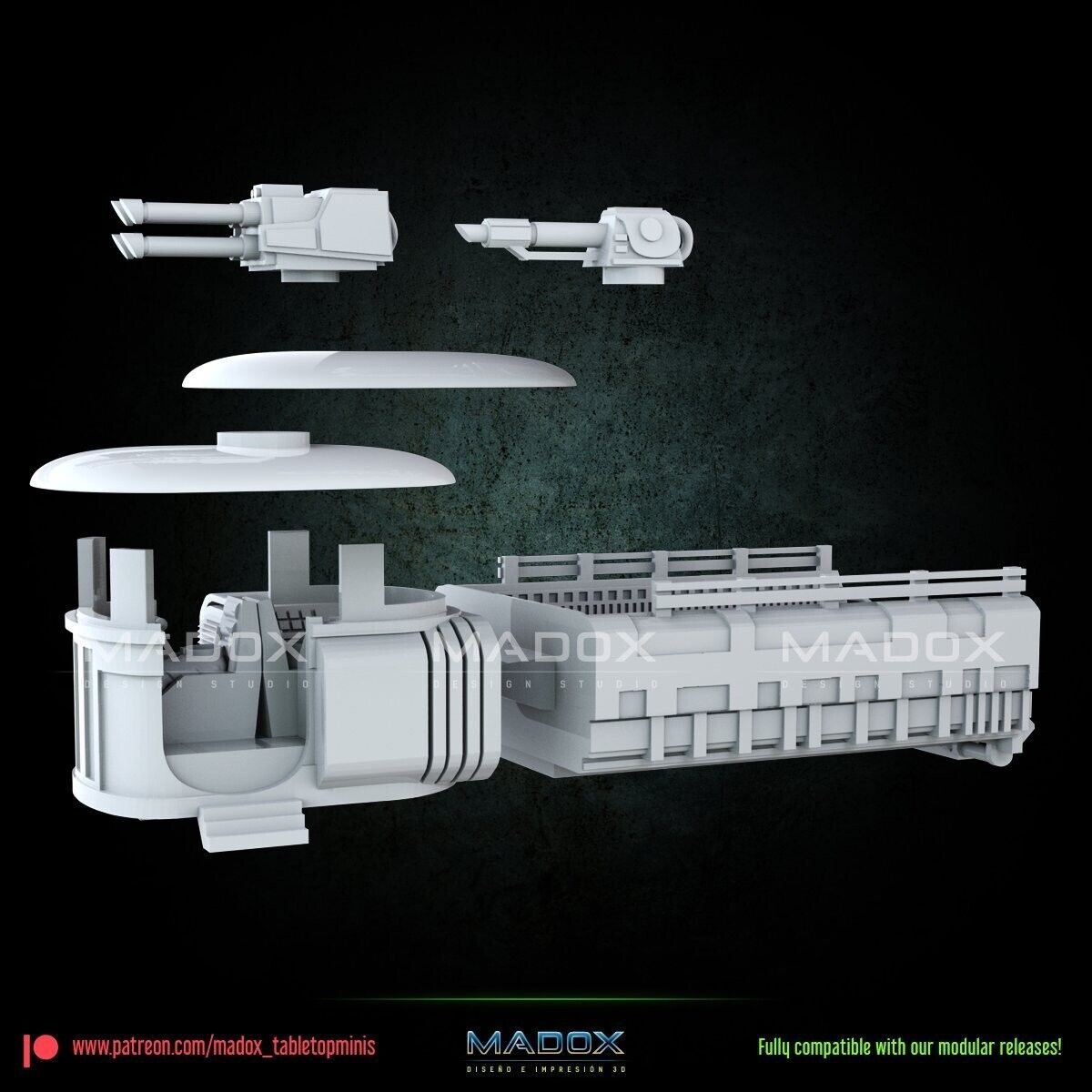 Freeville Truck Star Wars RPG Legion Shatterpoint compatible - War Bear