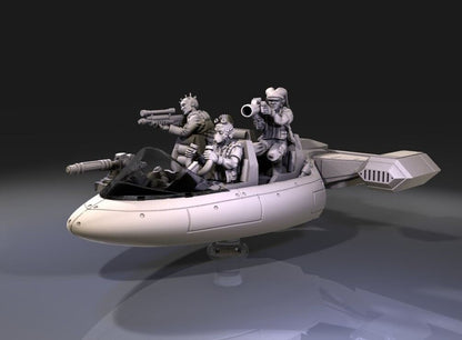 Guerrila combat speeder Star Wars RPG Legion Shatterpoint compatible - War Bear