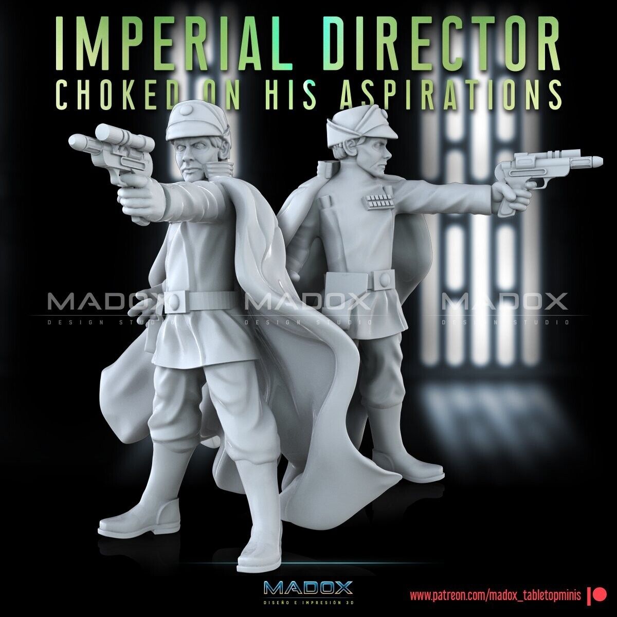 4 Imperial Director Krennic Star Wars Legion Shatterpoint compatible War Bear