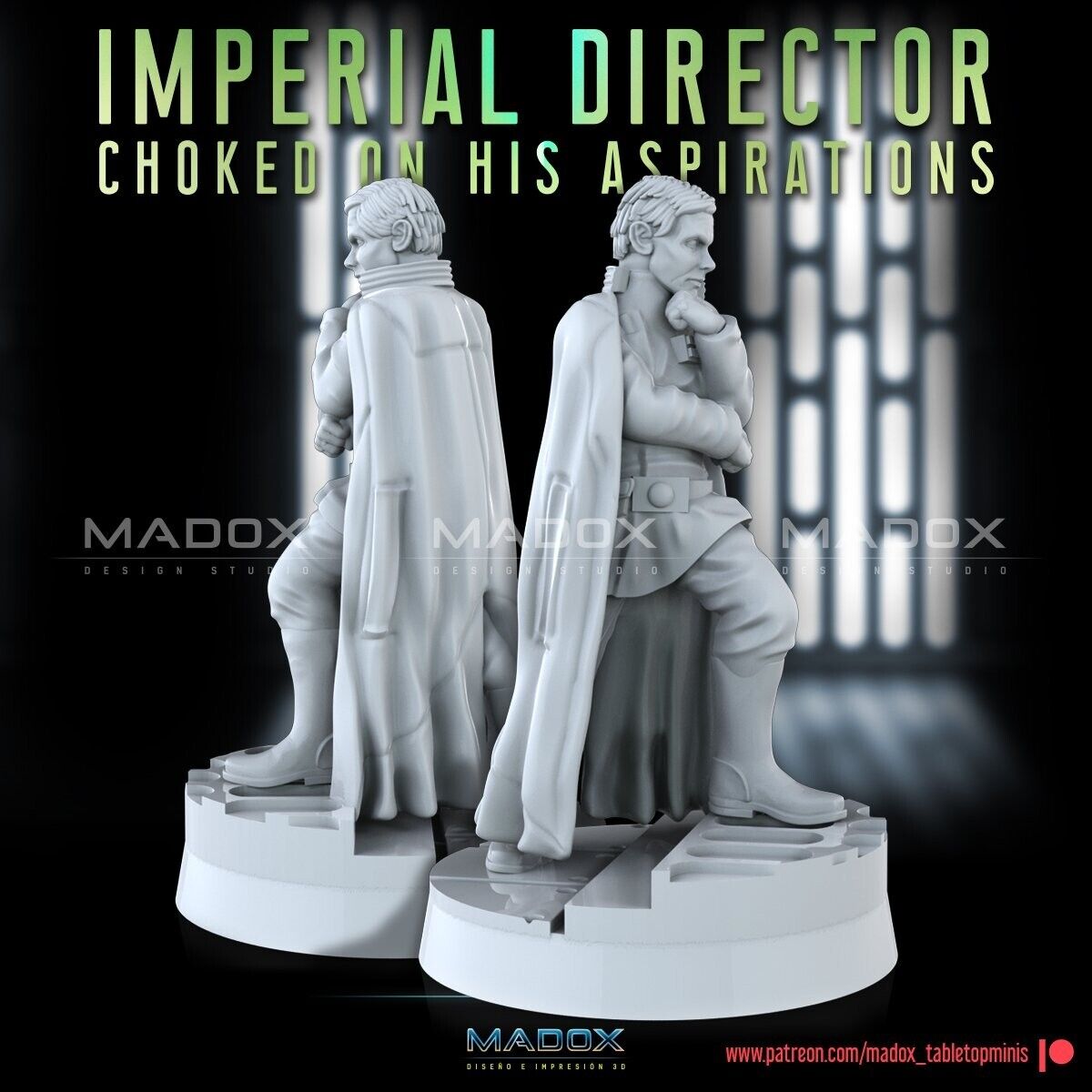 4 Imperial Director Krennic Star Wars Legion Shatterpoint compatible War Bear