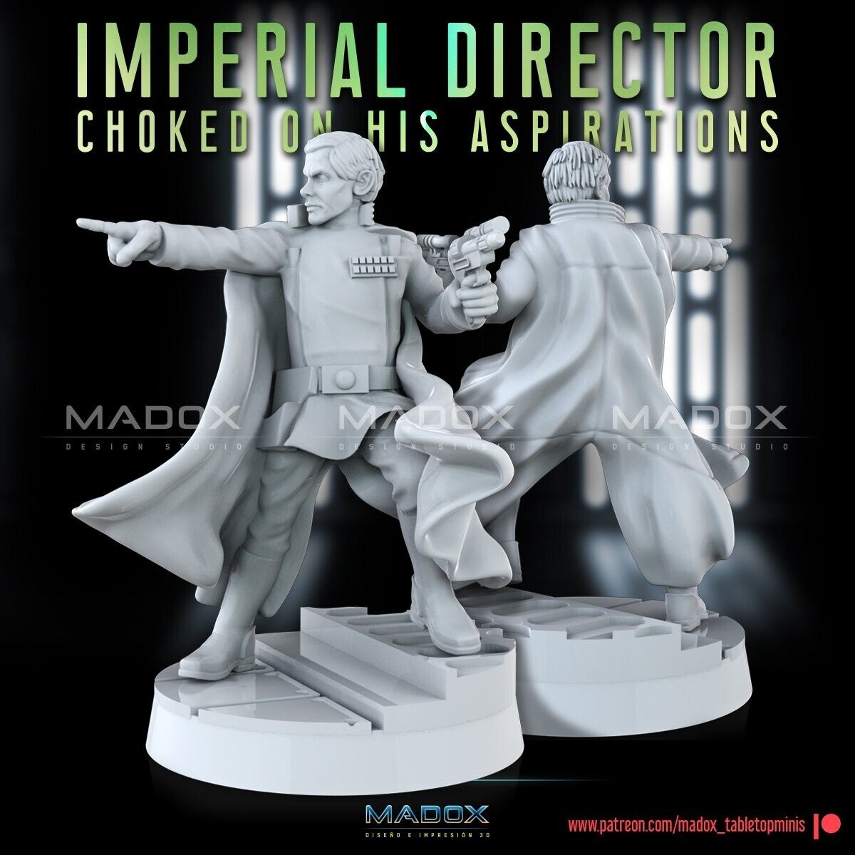 4 Imperial Director Krennic Star Wars Legion Shatterpoint compatible War Bear