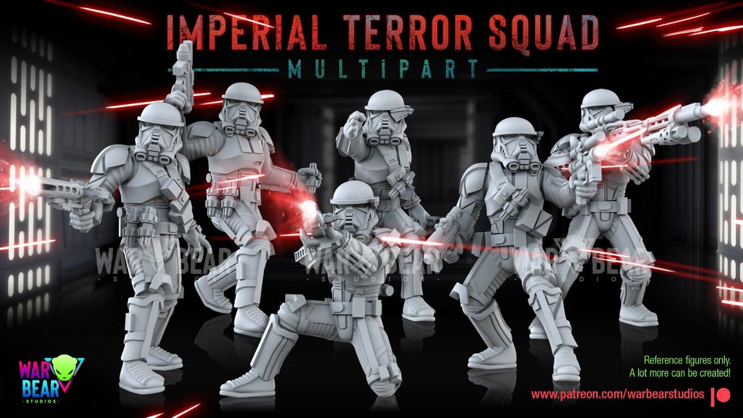 Imperial Terror Squad Star Wars Legion RPG Shatterpoint compatible War Bear