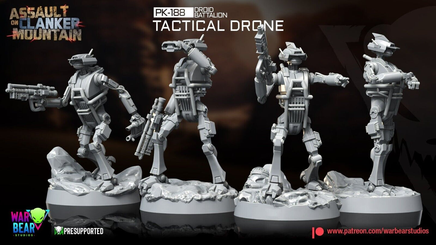 4 Mountain Tactical Droid Star Wars Legion Shatterpoint compatible War Bear