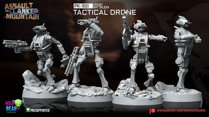 4 Mountain Tactical Droid Star Wars Legion Shatterpoint compatible War Bear