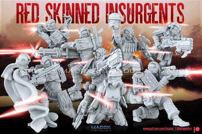 10 S'krrr Insect Insurgent Star Wars Legion RPG Shatterpoint compatible War Bear