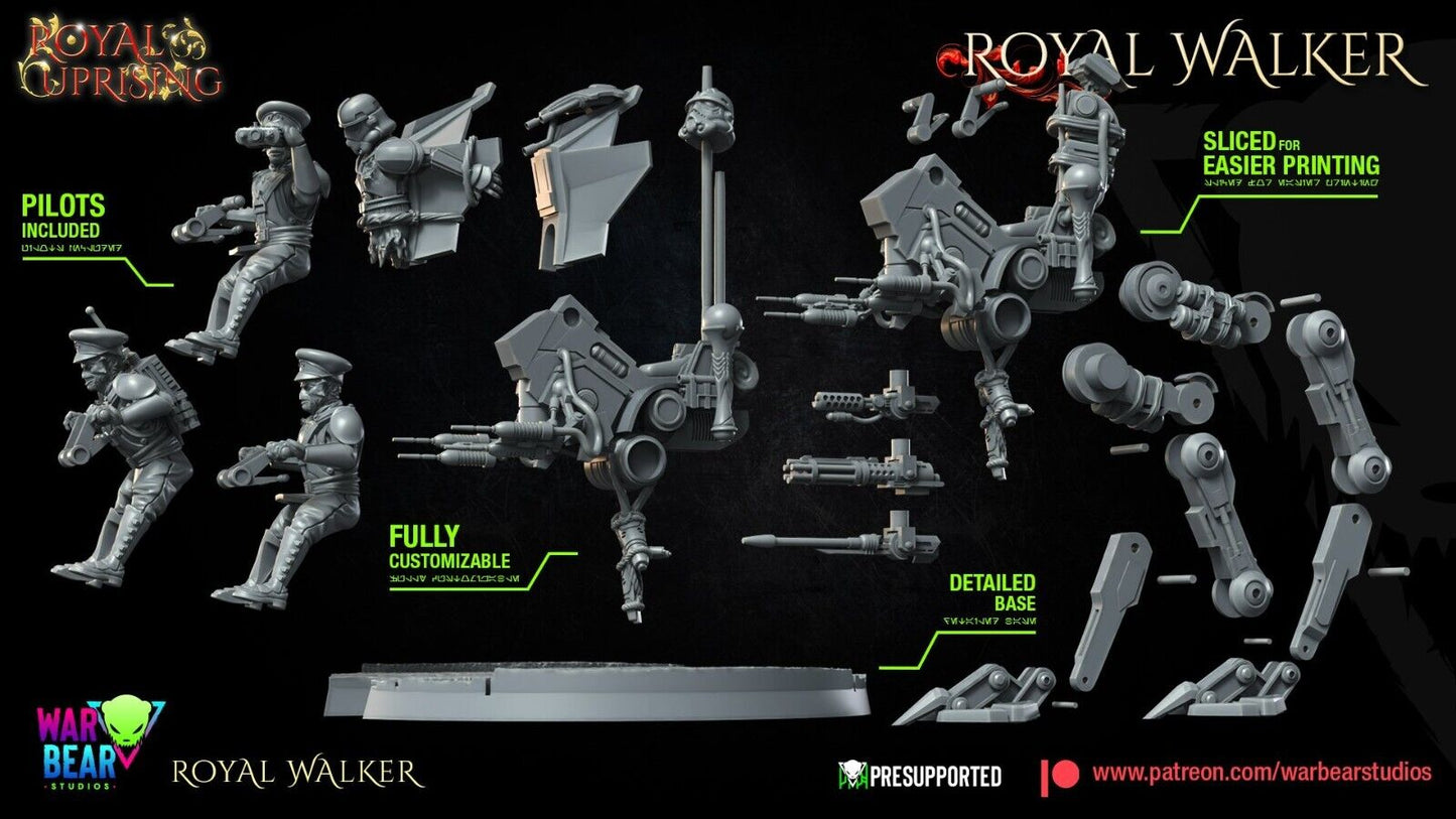 Posable Royal Rebel Walker Star Wars RPG Legion Shatterpoint compatible War Bear