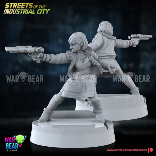 Orphan Femme Fatale Qi'r Star Wars RPG Legion Shatterpoint compatible - War Bear