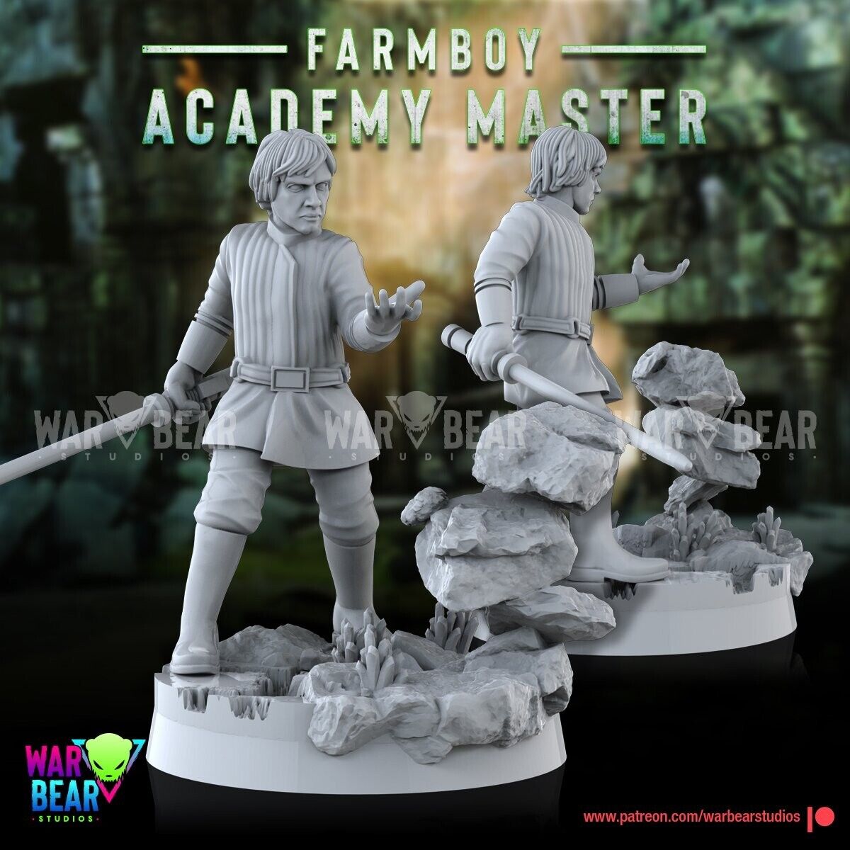 Farmboy Aca Master Luke Star Wars RPG Legion Shatterpoint compatible - War Bear
