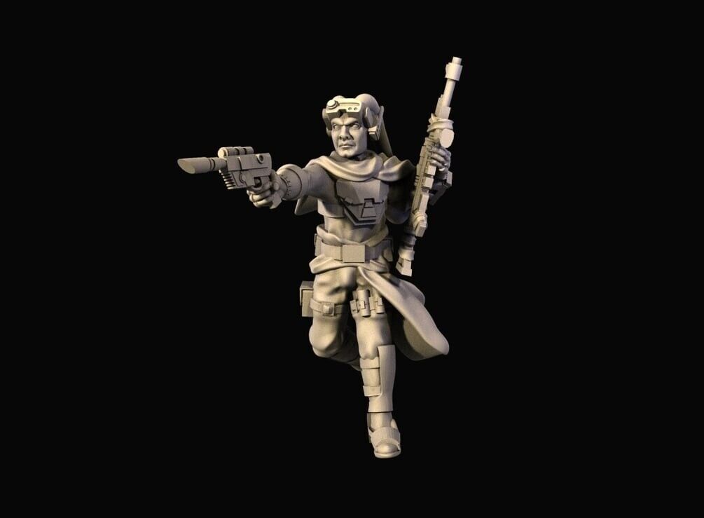 7 Twilek Desert Troops Star Wars RPG Legion Shatterpoint compatible War Bear