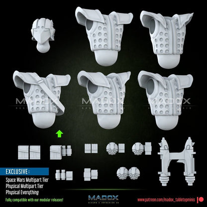 9 Dark Star Enforcers Star Wars Legion RPG Shatterpoint compatible War Bear