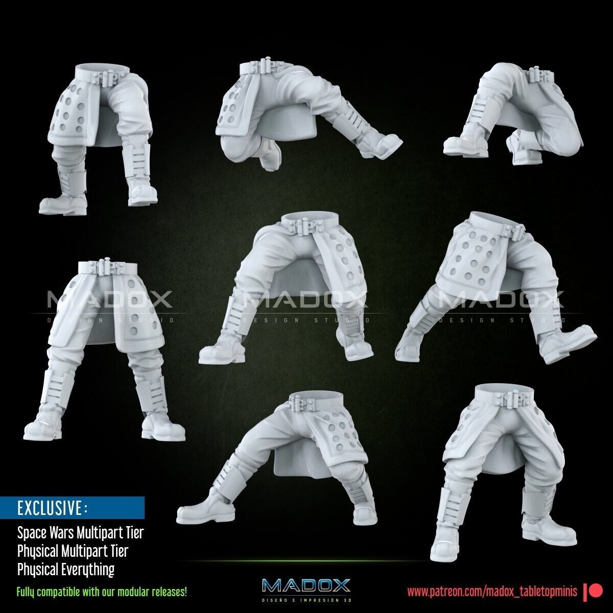 9 Dark Star Enforcers Star Wars Legion RPG Shatterpoint compatible War Bear