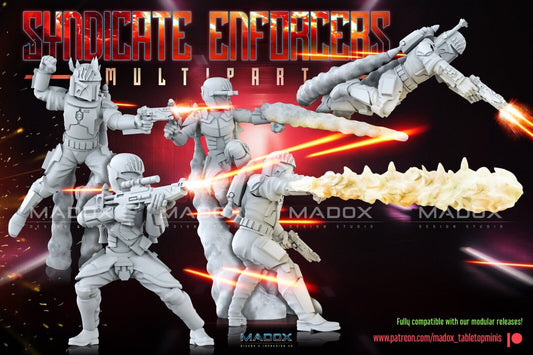 10 Mandalorian Commandos Star Wars Legion RPG Shatterpoint compatible War Bear
