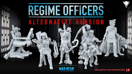 10 Imperial Officers Star Wars Legion RPG Shatterpoint compatible War Bear