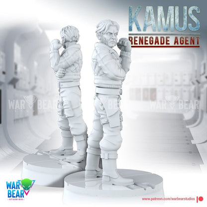 3 Kamus Renegade Agent Star Wars RPG Legion Shatterpoint compatible War Bear