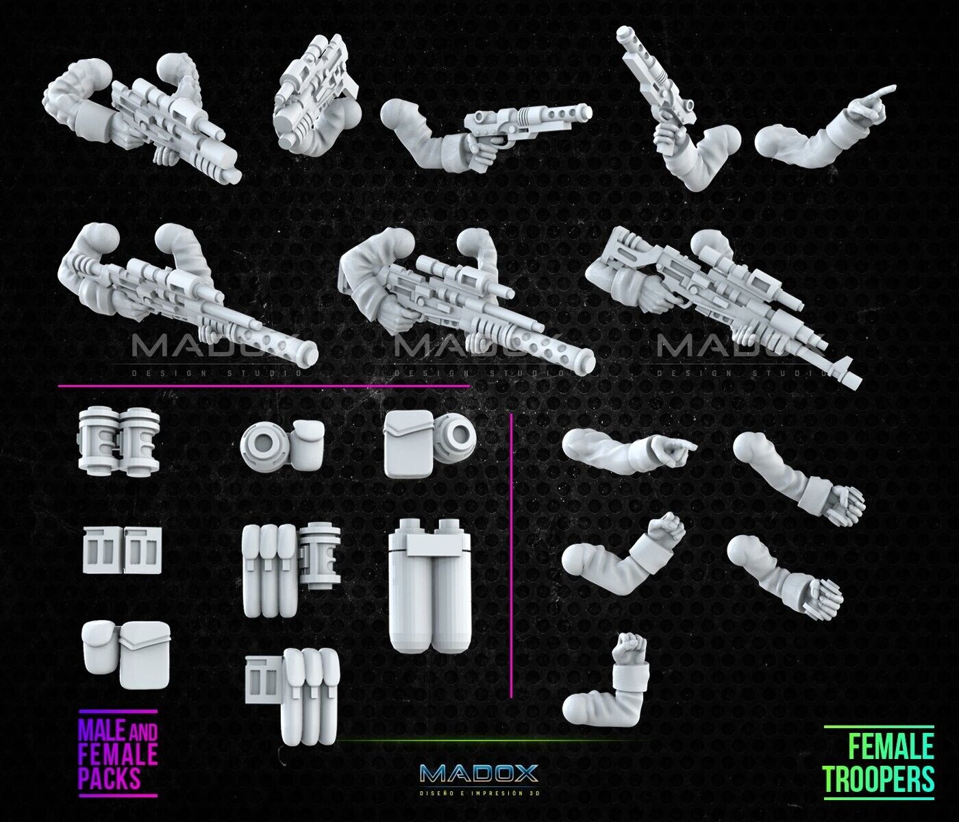 10 Rebel Scout Pathseekers Star Wars Legion RPG Shatterpoint compatible War Bear