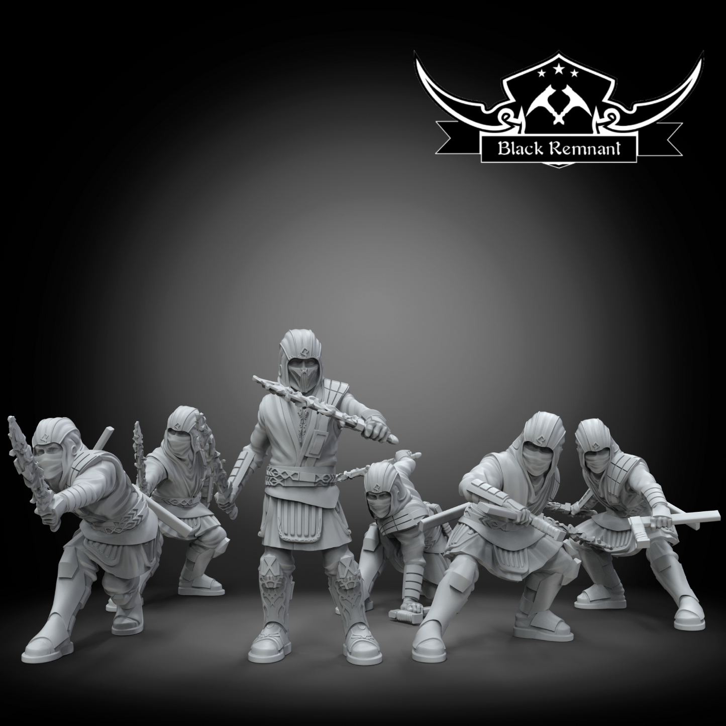 Shadow Ninjas ((Kage Warriors) Star Wars RPG / Legion / Shatterpoint Black Remna