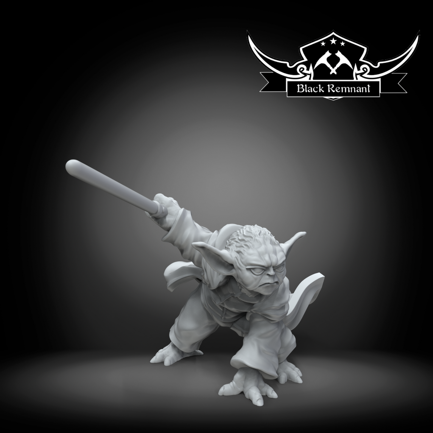 Green master (Jedi Yoda) Star Wars Legion / Shatterpoint Black Remnant