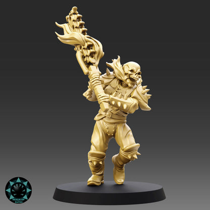 Khemri Undead 'Beetles' support staff & Stars Fantasy Football - ROP
