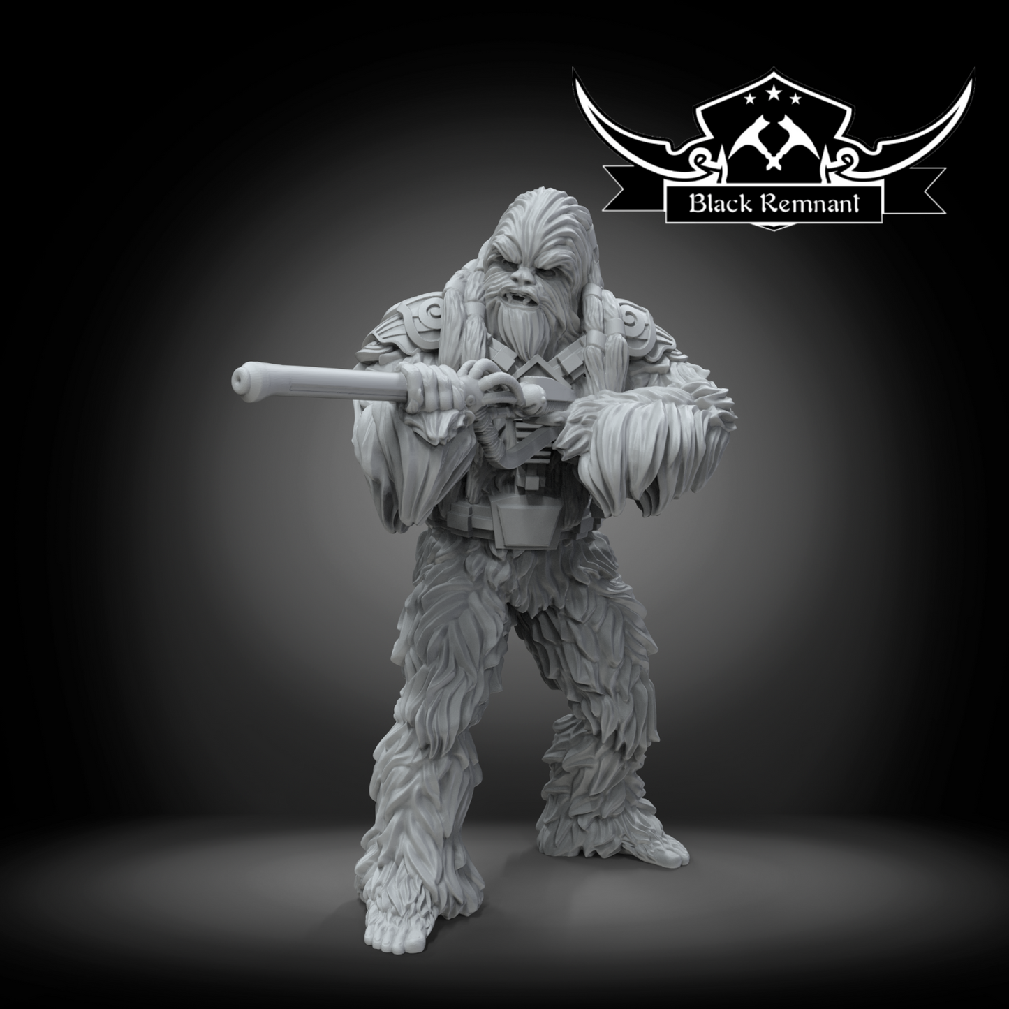 Wookie Furball warleader Tarfful Star Wars RPG / Legion / Shatterpoint Black Rem