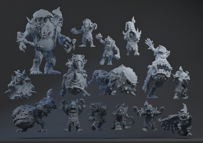 Goblin/ Squig Teams 'Fearsome Fungitz' Fantasy Football Team