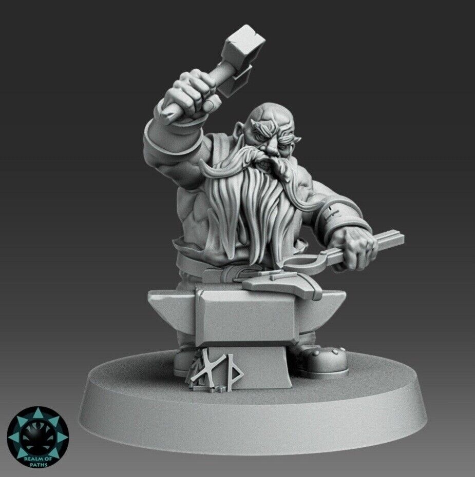 Dwarf support staff Fantasy Football -  - Cheerleaders, Apothecary - ROP