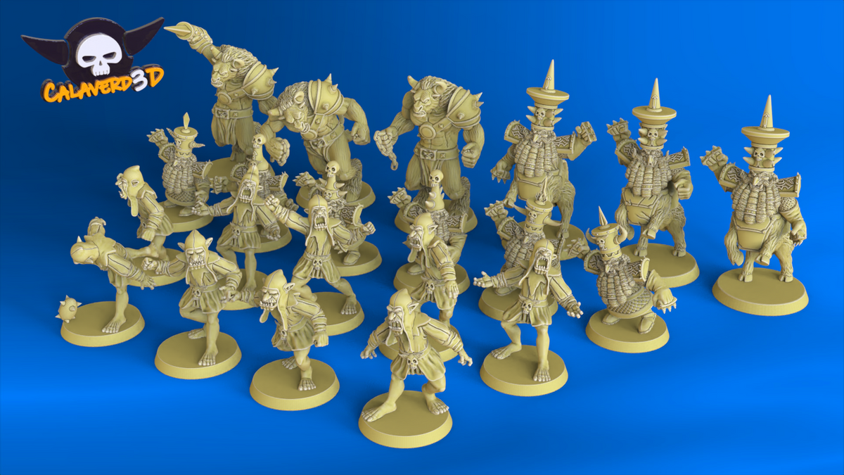 Chaos Dwarf Fantasy Football Team  - Calaverd