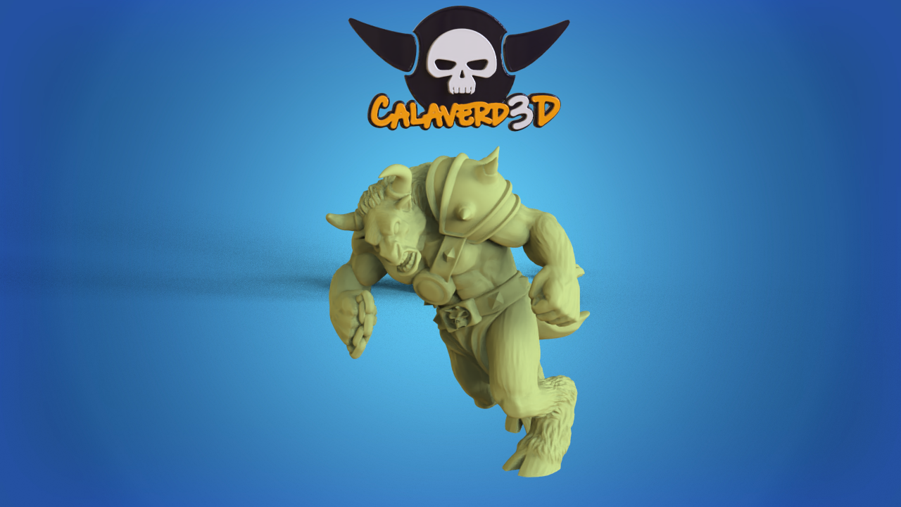 Chaos Dwarf Fantasy Football Team  - Calaverd3D