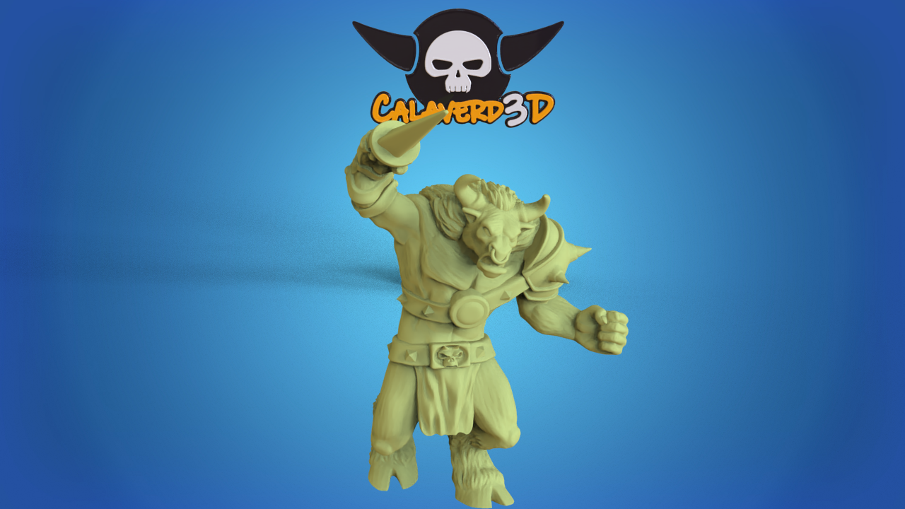 Chaos Dwarf Fantasy Football Team  - Calaverd3D