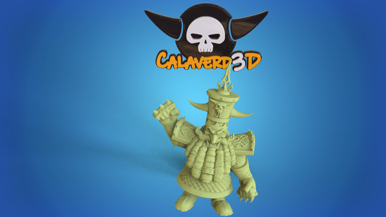 Chaos Dwarf Fantasy Football Team  - Calaverd3D