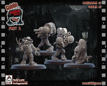 Goblin 'Horror Movie' Fantasy Football Team -  - Troll, Cheerleader, Apoth