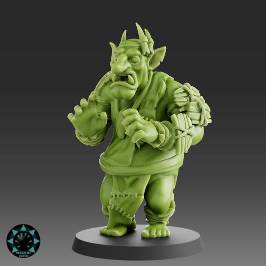 Troll 1 Rotton Tree Fantasy Football Star Player / Big Guy  - Realm Of Paths