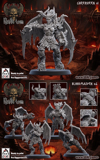 Chaos Khon Team 'Bloody Valkyrie' Proxy Fantasy Football Team - UGNI