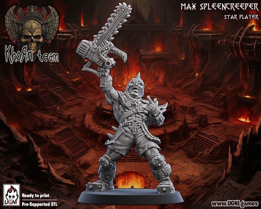 Max Spleen Proxy star player Fantasy Football Team - Ugni