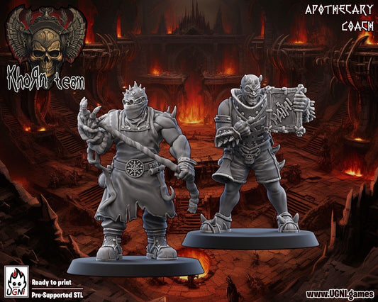 Chaos Cheerleaders, apothecary & supports Bloody Valkyrie' Fantasy Football UGNI