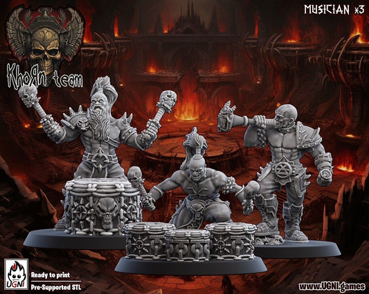 Chaos Cheerleaders, apothecary & supports Bloody Valkyrie' Fantasy Football UGNI